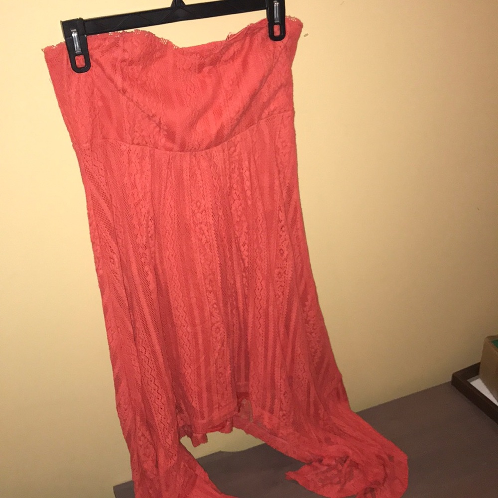 Free people strapless dress, sz 12, never worn